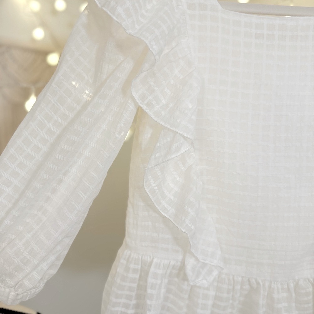 🌾 Zara‎ Kids Ruffled Blouse - Picture 2 of 3